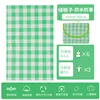 1.5*2 meter green checkered pattern