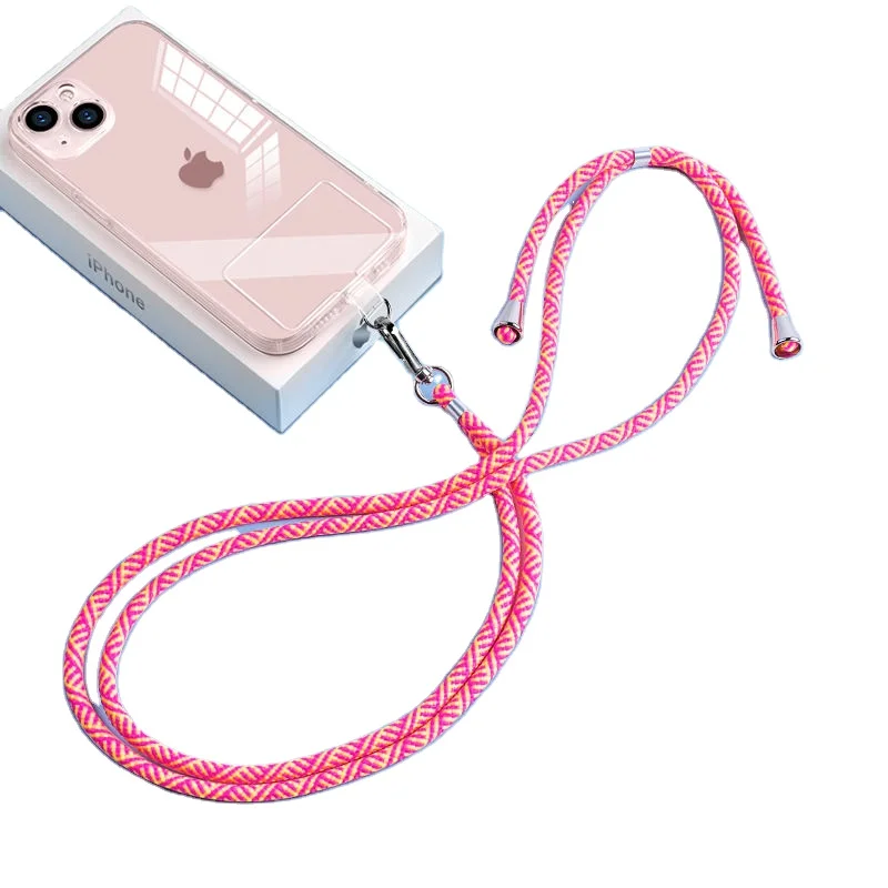 Cell Phone Lanyard Mobile Phone Strap Charm Chain Crossbody Adjustable Terylene Neck Compatible with Full Smartphone Straps