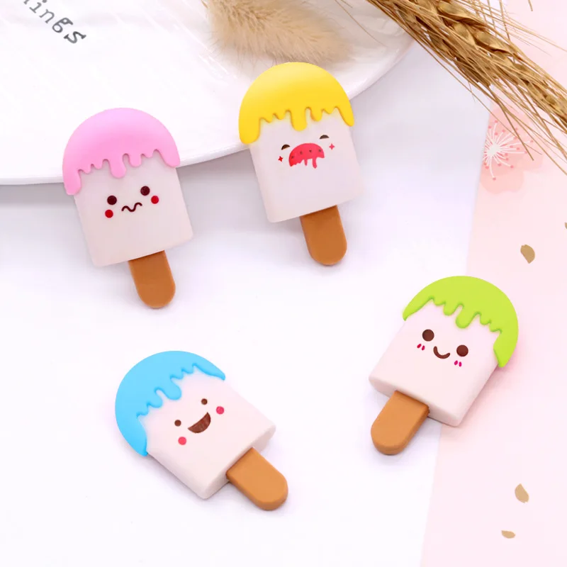 Супер милый ластик для мороженого Топпер канцелярские принадлежности студентов забавные школьные с