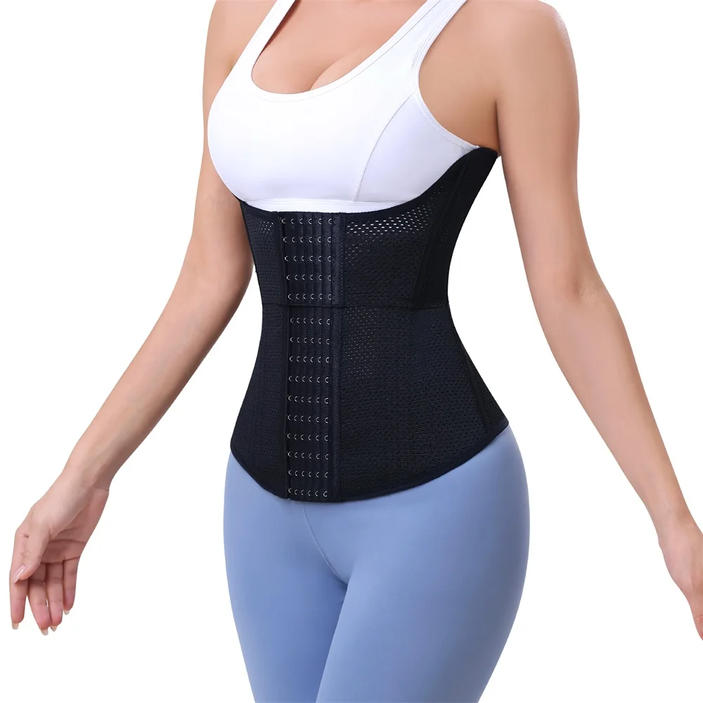 Tummy Control Shaper Waist Trainer Shaperwear Waist Cincher Trimmer Belt Double Trimmer Shaping Wrap Girdle Full Body Corset supplier