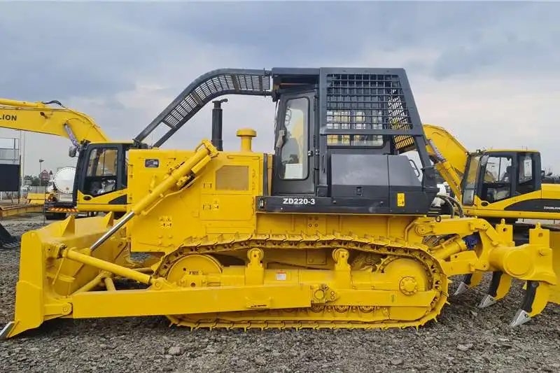 ZD220-3 гусеничный бульдозер с трехзубым рыхлителем для продажи