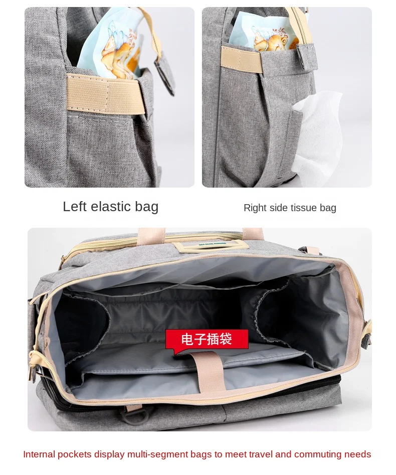 authentic land diaper bag