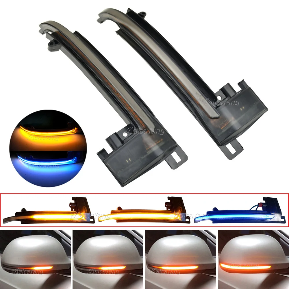 45 cm / 60 cm sequentiële ledstrip licht richtingaanwijzer terugslagin