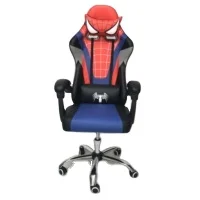Reclining Customize Embroidery logo Gaming Chair Racing Ergonomic Design Modern Linkage Armrest Spiderman Office Chair for Kids