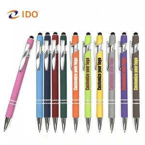 2026 Best-Selling In-Stock Metal Customizable Logo Promotional Stationery Gift Pen Overseas Warehouse Shipping