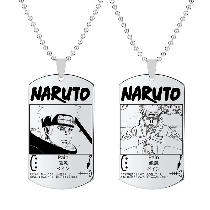 Naruto Akatsuki Symbol Necklace - Ghibli Store