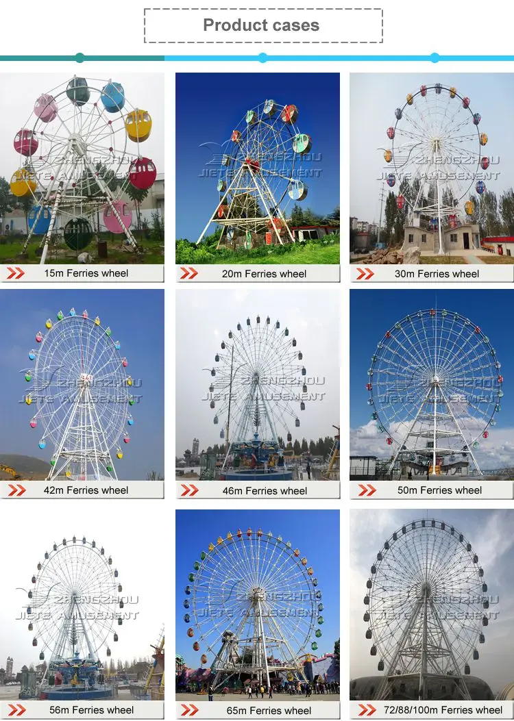 Hot sale factory sale Park Rides 42m Ferris Wheel   for sale