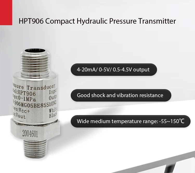 Holykell Hpt906 420ma 600bar Hydraulic Pressure Sensor Buy Hydraulic Pressure Sensor