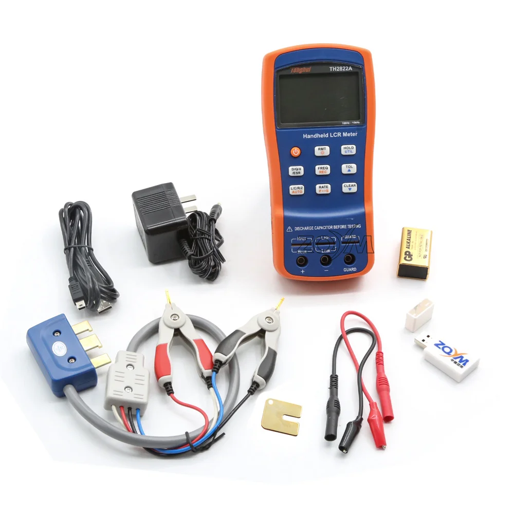 ZQYM Powerful Handheld LCR Digital Bridge and Inductance Meter for Common Rail Injector Testing