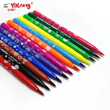 yalong painting watercolor pen 6 colors