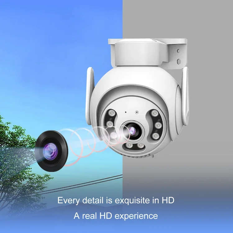 4g V380 Outdoor Security Wireless Camera 3mp Hd Auto Tracking Ptz Ip ...