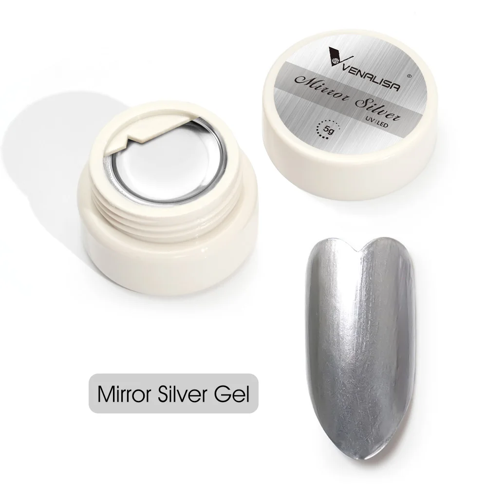 5g Gold Silver Base Gel Platinum Super Shinny Mirror Metallic Painting ...