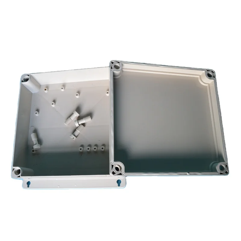 JHASB129 ABS Plastic Battery Enclosure IP65,Electronic Outdoor Project Enclosure Waterproof Junction Box with flanges