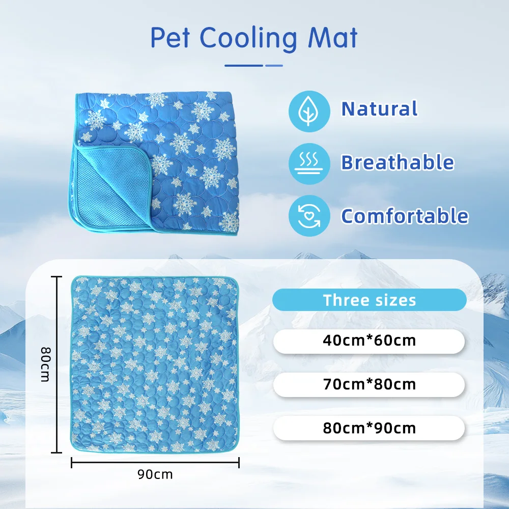 Reusable Pet Cooling Mat Ideal for Hot Weather to Help Pets Stay Chill - product detail 4