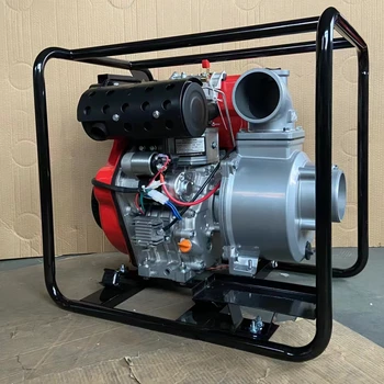 High Pressure Centrifugal Pump 2 Inch 3 Inch Titan Gasoline Water Pump 10hp Portable Diesel Engine Water Pump Set