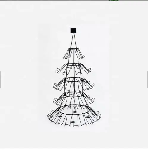 Christmas Tree Wine Bottle Storage Beer Bottle Rack Water Bottle Display Rack