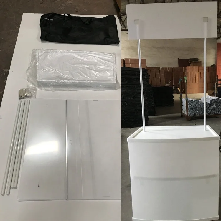 PP Promotion Table  Counter   Promotion Desk for Promotion Show Reception Desk