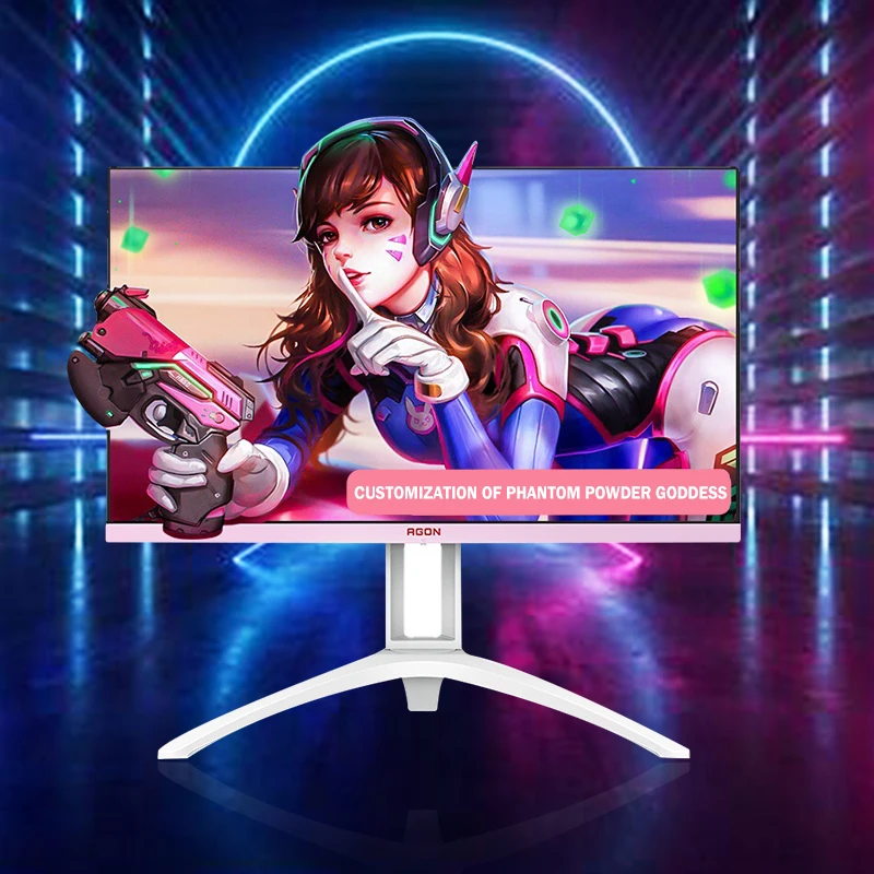 For Aoc Ag273fxr 27 Inch 144 Hz Computer Display Pink Wide Ips 144hz Desktop Gaming Audio Flat Monitor Screen Buy 2k 144 Hz Computer Monitor 1ms Game Hdr Screen Girls Gaming Monitor