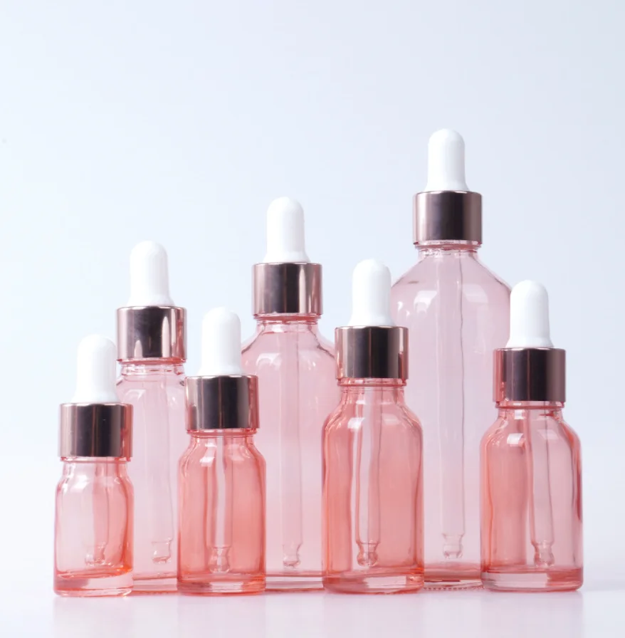 Download 5ml 10ml 15ml 20ml 30ml 50ml 100ml Clear Pink Glass Dropper Bottle With Rose Gold Cap For Essential Oil Buy 30ml Dropper Bottle Pink Glass Dropper Bottle Dropper Bottle With Rose Gold Cap