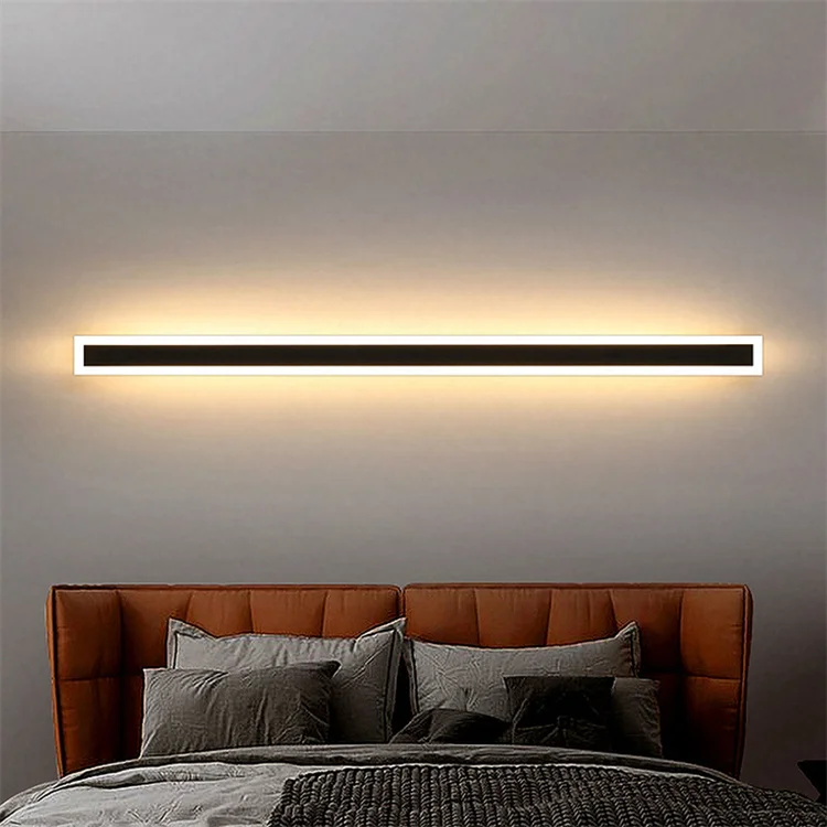 Modern Simple LED Wall Linear Light Living Modern Room Wall Lamp Long Wall Lamp Lights Bedside Bedroom Lighting Indoor