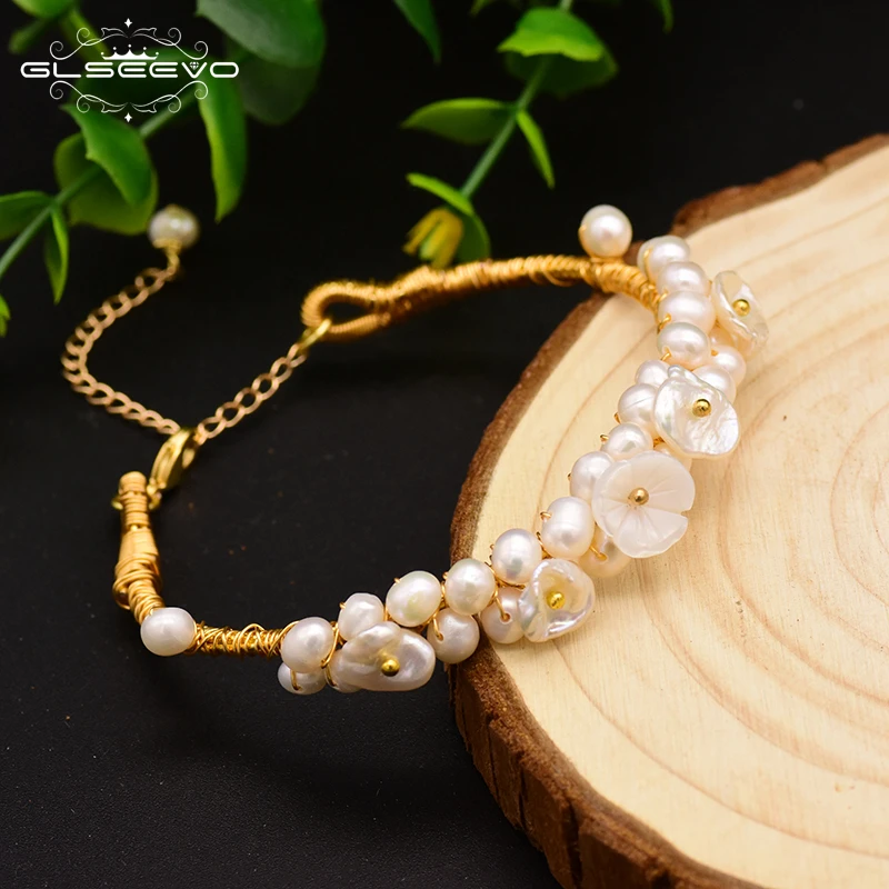 Buy Online Natural Mother of Pearl Bracelet - Shubhanjali