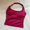 gilet rosso vino