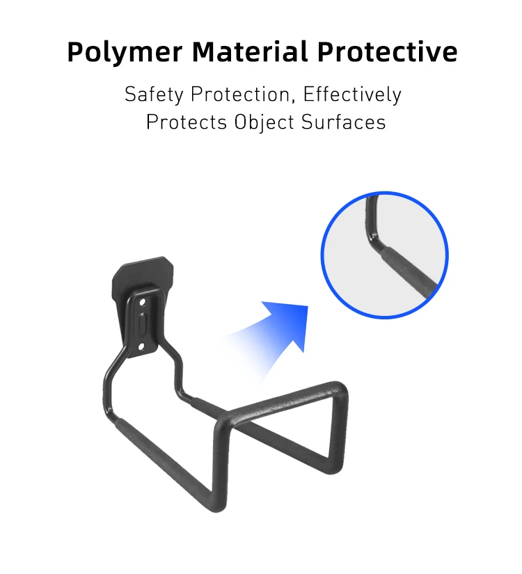 YOUPON YBH-GH830 Home Storage System Metal Wall Mount Kitchen Garage Hooks for Hanging Garden Hose High Load Bearing Easy factory