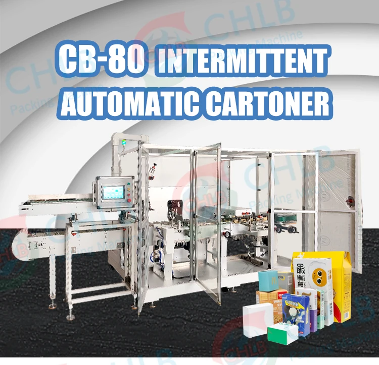 Automatic horizontal cartoning packing machine carton wrapping machine