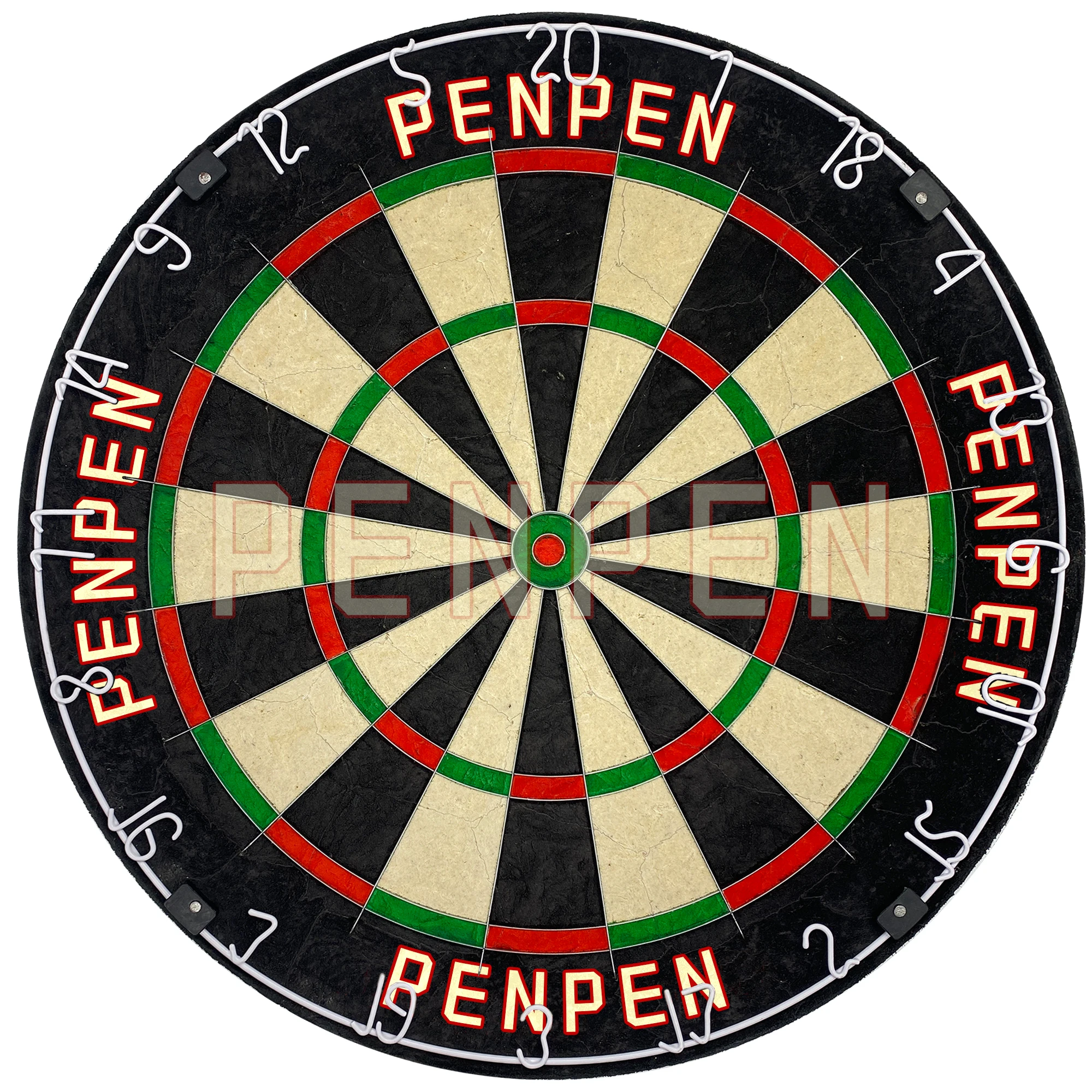 PENPEN Professional Darts Board Improved Dart Deflection with Reduced Bounce-Outs Custom Logo Made From Sisal MD01-PP