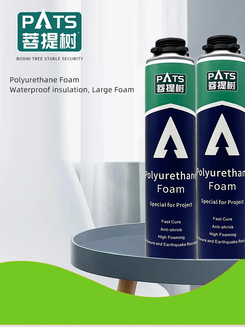 Structural Stability Expanding Pu Spray Foam Polyurethane Foam For ...