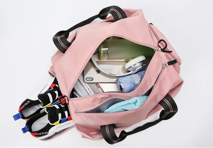 Dry Wet Separation Weekender Overnight Luggage Sports Yoga Duffel ...
