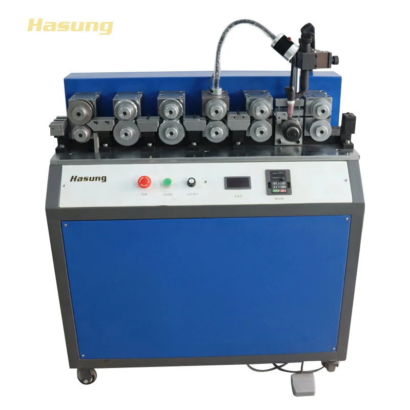 Gold Jewellery Hollow Tube Forming Machine with Automatic Soldering