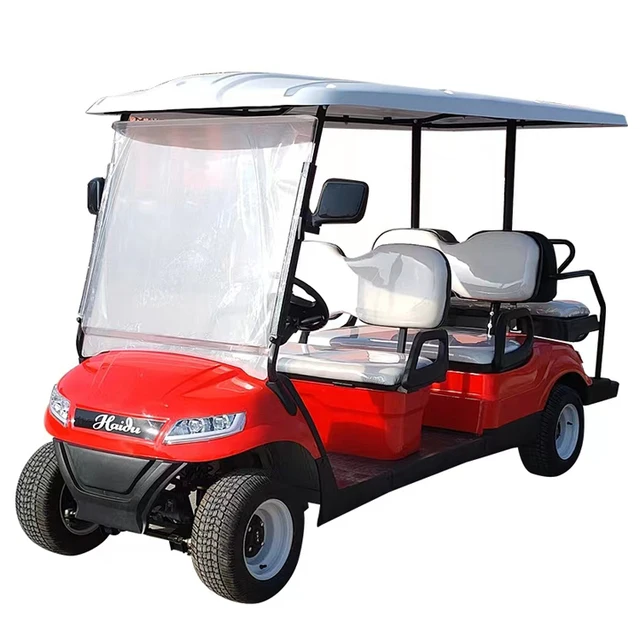 Golf Sightseeing Car Hotel Reception Ferry Golf Cart Security Patrol Car Gas-Powered Electric 2 Seats Golf Cart Club Car