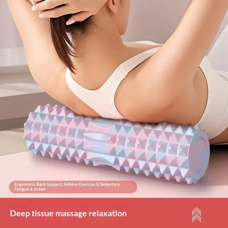 Rolling Massage Gadget Moon-Shaped Yoga Stick Home Solid Foam Roller Equipment product detail 2
