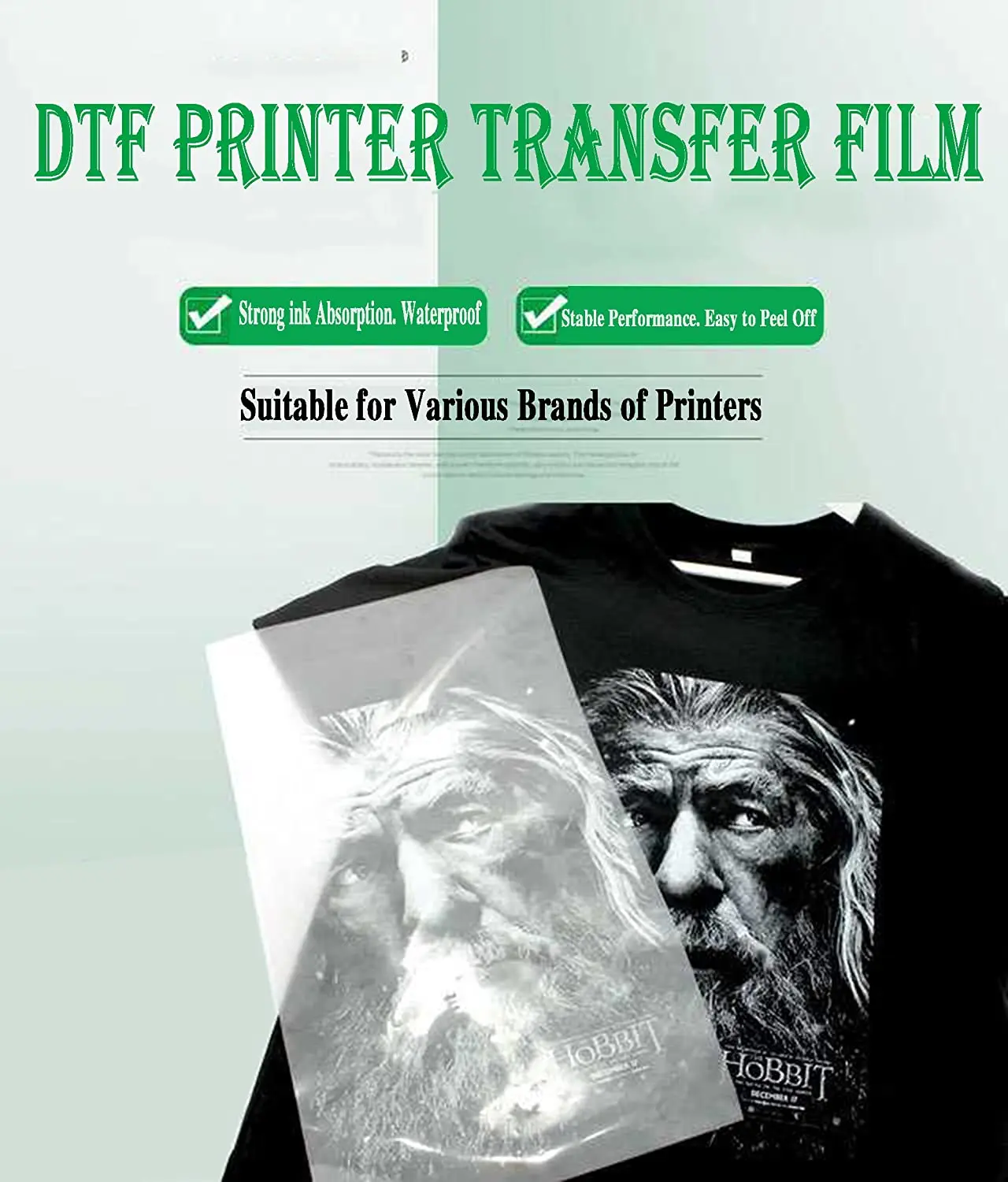 Printable Vinyl Sheets DTF Paper A3 Plus A3+ 13 Inch 13 X 19 13 X 19 PET  Heat Transfer DTF Film 13X19 For Epson - Buy Printable Vinyl Sheets DTF  Paper A3