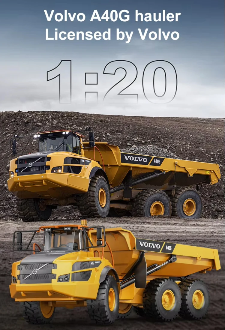 VOLVO A40G 無線リモコン ダンプトラック VOLVO A40G 無線リモコン