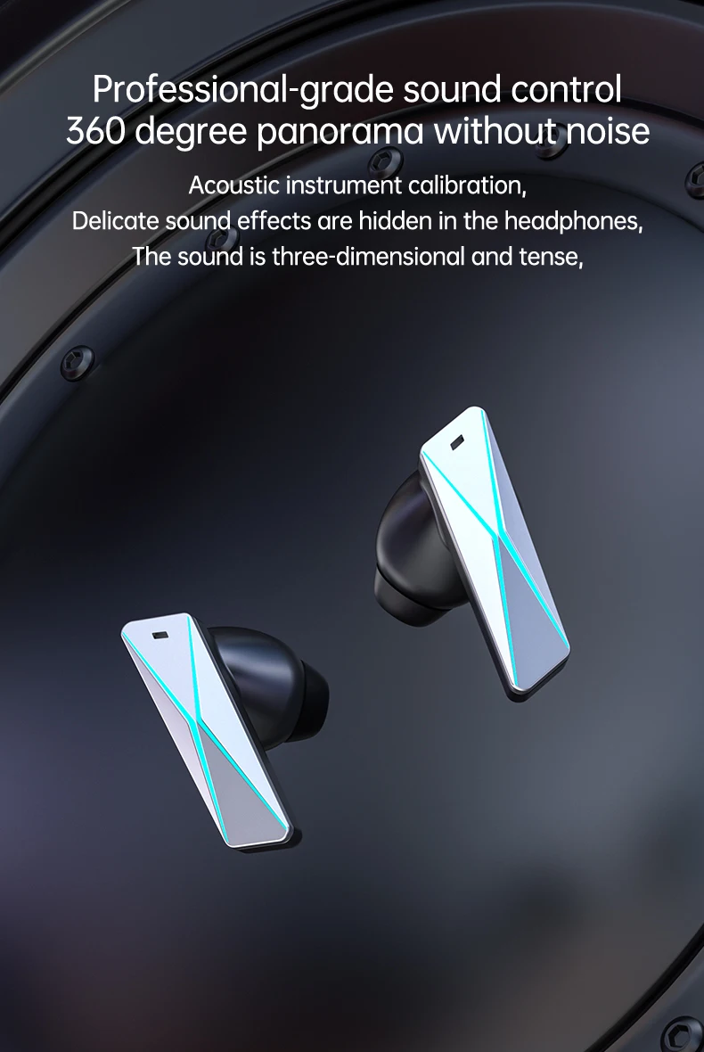 2024 TWS Earbuds DX08 - Perfect Sound for Gaming & Travel