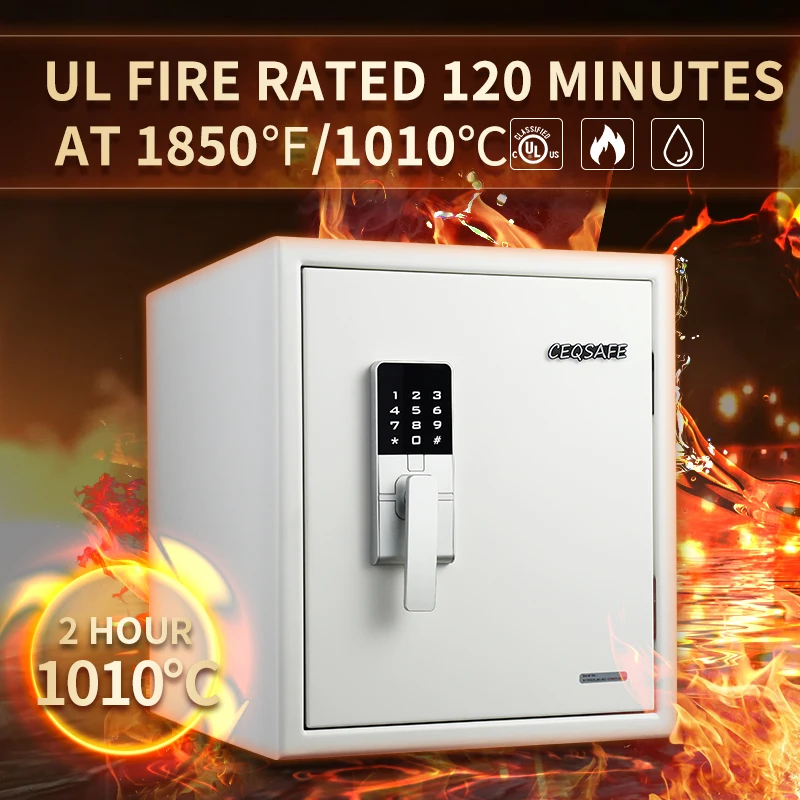 CEQSAFE High Security Digital Safe Box Home Business Smart Safe Electronic Lock Safes details