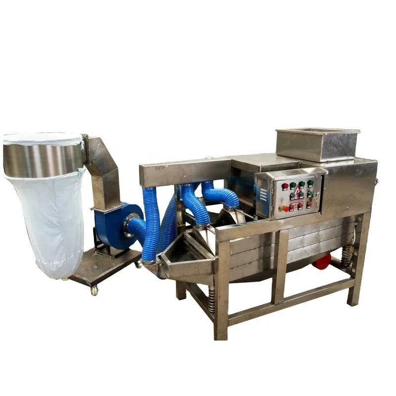 Stainless Steel Small Machine for Roasted Cocoa Bean Sheller Cracker and Winnower