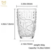 Transparent,420ml water cup