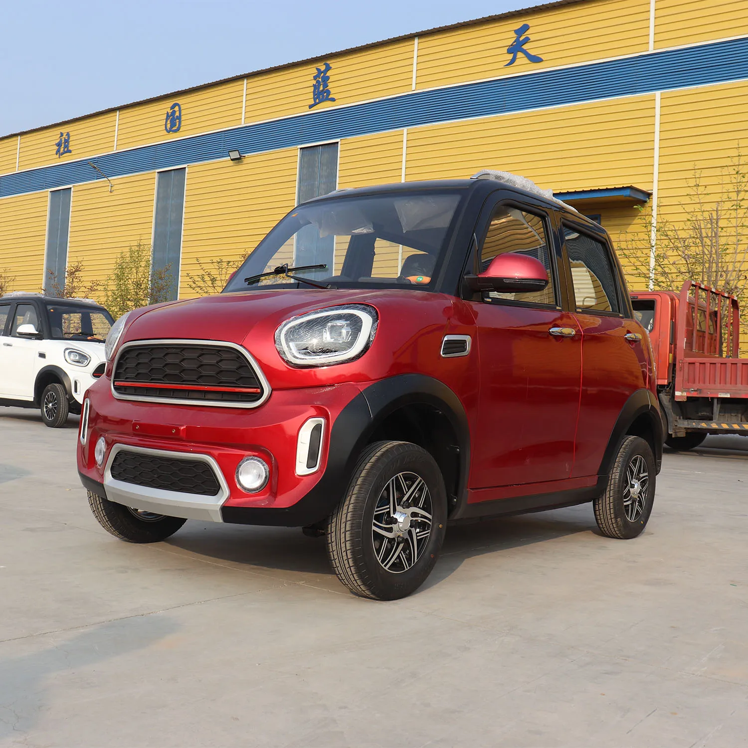 Cheap Keyu Electric Car New Arrival Vehicles Left Steering Electric