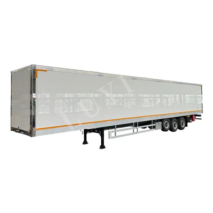 Cargo Trailer Insulated Dry Van Trailer Axle Enclosed Cargo