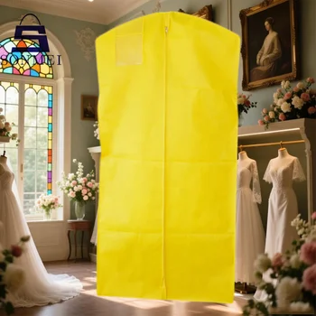 High Quality Thick Durable Custom Non Woven Wedding Gown Garment Cover