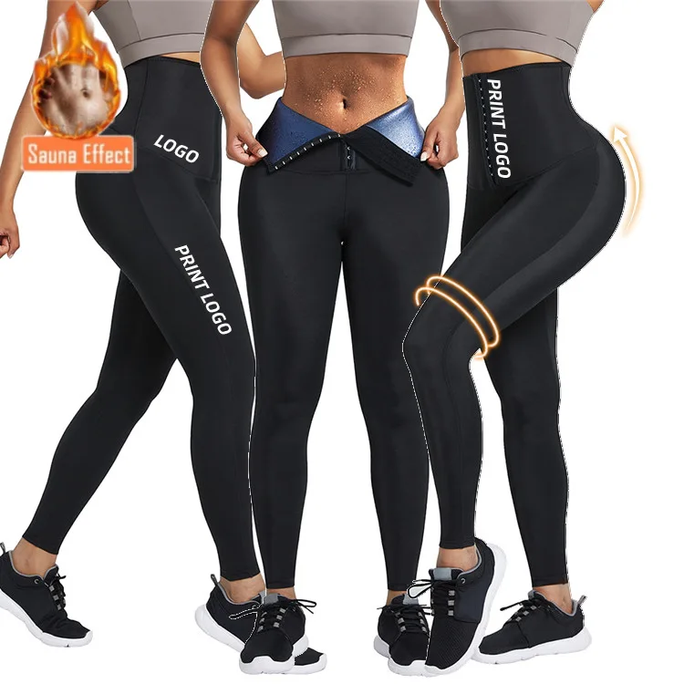 Gym Sports Slimming Body Shaper Waist Trainer Leggings Woman Customize High Waist Butt Lift Yoga Pant Leggings Ladies details