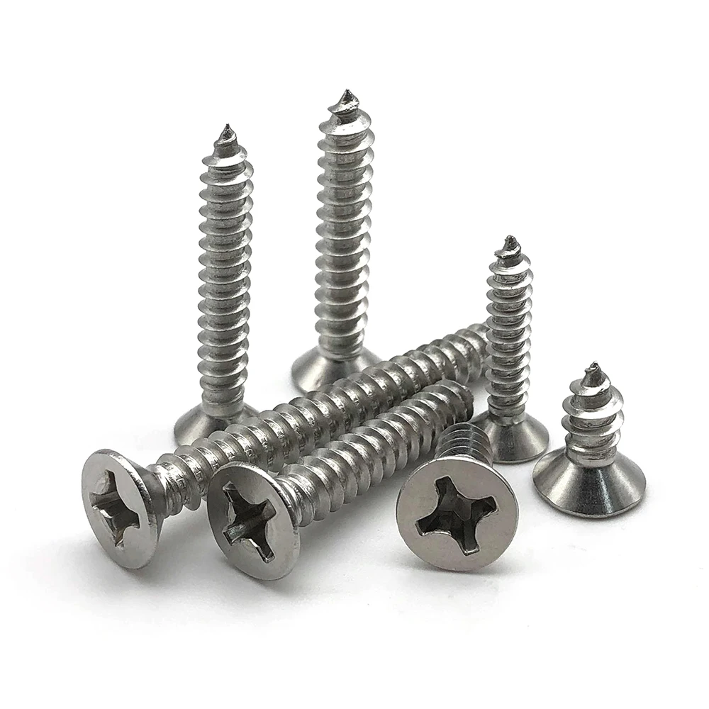 Factory Screws PT WN 1412 M2.5 8mm M3 x 13mm Phillips Pan Head Flat Tail Self Tapping Thread Forming Screws For Thin Plastic