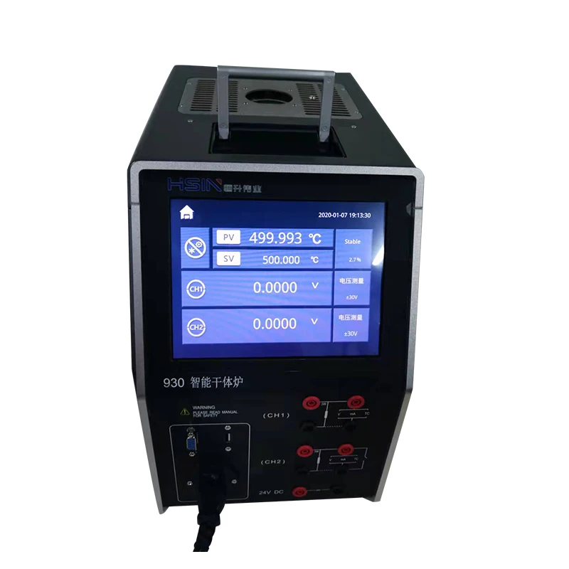 HSIN Dry Well Block Temperature Calibrator Portable Dry Block Calibrator