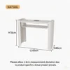 Single Desk With Dust Collector