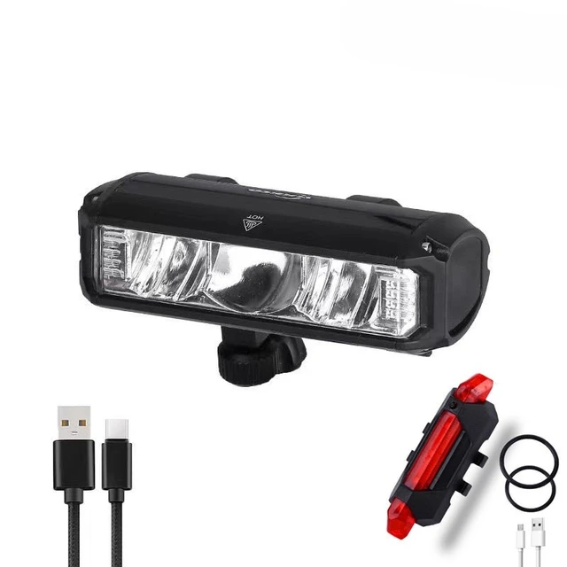 900 Lumen USB Rechargeable Mtb Bicycle Handlebar Headlight Road Bike Led Front Light