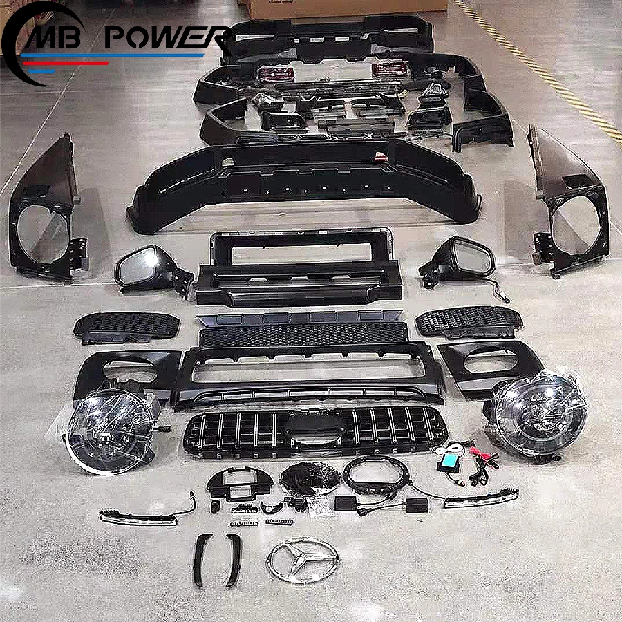 G Class W463 Upgrade B Style Facelift Kit W463 G63 G500 G400 G350 Body Kit Car Exterior Accessories Front Bumper Car Bumpers