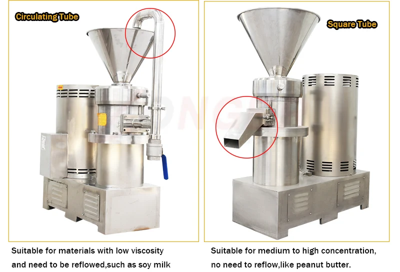 Industrial Peanut Almond Butter Grinder Machine LGJMS-240